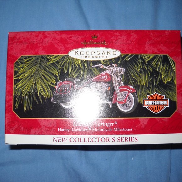 VINTAGE 1999 Hallmark Harley Davidson 1997 Heritage Spring w/1999paint scheme #1 - Picture 8 of 8